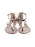 Dolce Vita Tan Gold Sandals Size 7 - photo 2