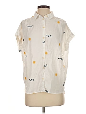 Madewell Sun Embroidered Central Shirt (view 1)