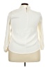 J.Crew 100% Polyester Ivory Long Sleeve Blouse Size XXL - photo 2