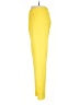 Unbranded 100% Polyester Solid Yellow Casual Pants Size M - photo 5