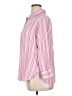 Torrid Stripes Pink 3/4 Sleeve Button-Down Shirt Size Lg Plus (0) - photo 5