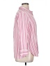 Torrid Stripes Pink 3/4 Sleeve Button-Down Shirt Size Lg Plus (0) - photo 4