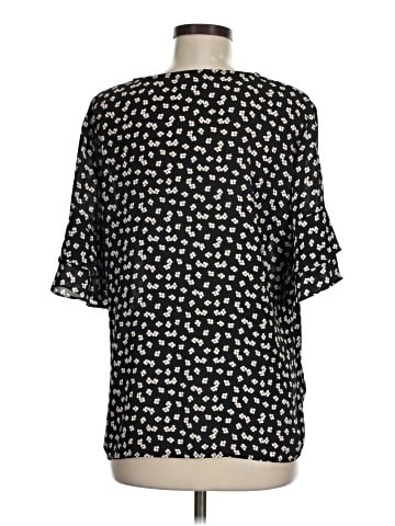 Ann Taylor LOFT Outlet Short Sleeve Blouse (view 2)