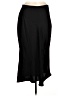 Studio Y 100% Polyester Solid Black Formal Skirt Size M - photo 1