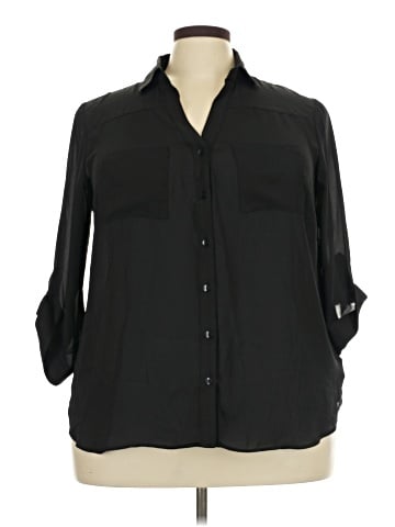 Iz Byer 3/4 Sleeve Blouse (view 1)