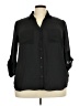 Iz Byer 100% Polyester Black 3/4 Sleeve Blouse Size 2X - photo 1