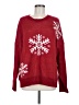 Shein 100% Polyester Red Pullover Sweater Size 6 - photo 1