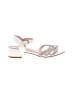 Lucky Top Silver Sandals Size 4 (youth) - photo 1