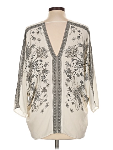 Rose + Olive 3/4 Sleeve Blouse (view 2)