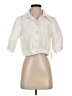 CeCe 100% Polyester Ivory 3/4 Sleeve Blouse Size 4 - photo 1