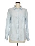 Thread & Supply Blue Long Sleeve Button-Down Shirt Size M - photo 1