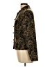 T & Company 100% Polyester Paisley Gold Jacket Size 10 - photo 5