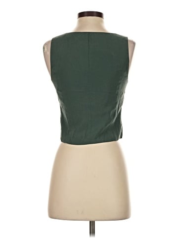 Madewell Katrina Crop Vest Top in Softdrape (view 2)