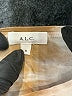 A.L.C. 100% Cotton Tie-dye Ivory Short Sleeve Turtleneck Size S - photo 7