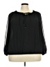 CATHERINE Catherine Malandrino 100% Polyester Black 3/4 Sleeve Blouse Size 2X - photo 1
