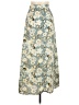 A. Byer Floral Teal Formal Skirt Size 9 - photo 2