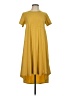 Lularoe Solid Yellow Casual Dress Size XXS - photo 1