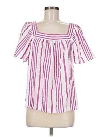Ann Taylor LOFT Short Sleeve Blouse (view 1)