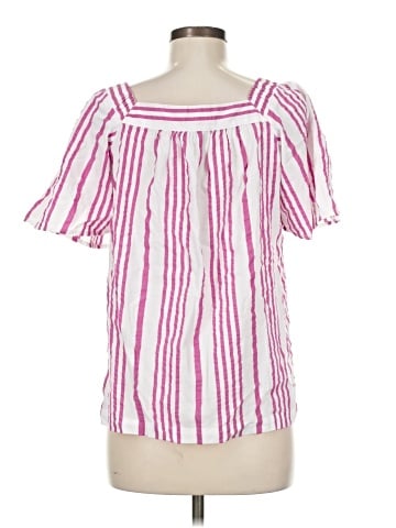 Ann Taylor LOFT Short Sleeve Blouse (view 2)