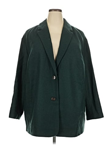 Madewell Plus Brushed Oversized Dorset Blazer (view 1)