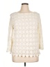 Talbots Ivory 3/4 Sleeve Blouse Size 16 - photo 1