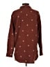 Madewell Floral Brown Long Sleeve Button-Down Shirt Size XS - photo 2