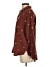 Madewell Floral Brown Long Sleeve Button-Down Shirt Size XS - photo 5