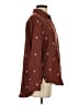 Madewell Floral Brown Long Sleeve Button-Down Shirt Size XS - photo 4