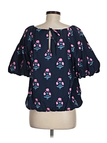 Johnnie-O Short Sleeve Blouse (view 2)