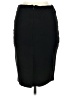 Solemio Solid Black Formal Skirt Size M - photo 2