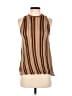 Zara Brown Sleeveless Blouse Size S - photo 1