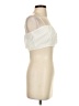 Aqua 100% Cotton Ivory Sleeveless Top Size S - photo 4