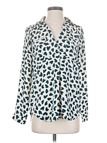 Ann Taylor Long Sleeve Blouse (view 1)