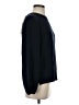 Unbranded Solid Black Pullover Sweater Size S - photo 4