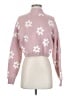 Hollister Floral Pink Pullover Sweater Size XS - photo 1