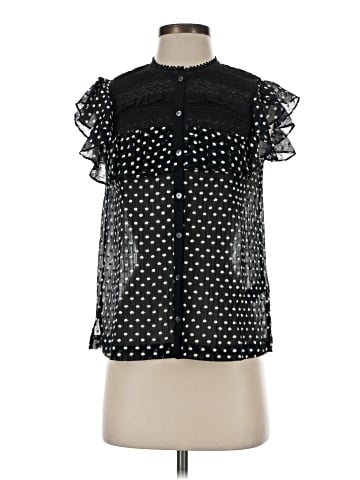 Rebecca Taylor Short Sleeve Blouse (view 1)
