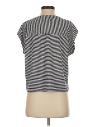 Madewell Relaxed V-Neck Tee in Stripe (view 2)