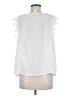 Max Studio 100% Polyester White Sleeveless Blouse Size M - photo 2