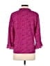 CeCe Purple 3/4 Sleeve Blouse Size S - photo 2