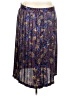 Koret 100% Polyester Paisley Purple Formal Skirt Size 18 - photo 1