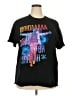 Assorted Brands Print Black Short Sleeve T-Shirt Size 2X - photo 1