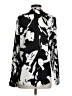Calvin Klein 100% Polyester Print Black Long Sleeve Blouse Size S - photo 2