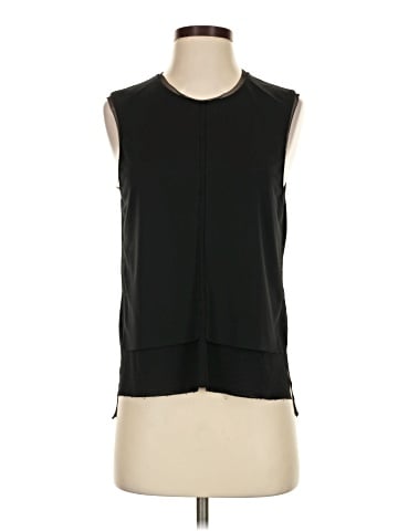 Zara W&B Collection Sleeveless Blouse (view 1)