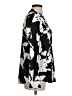 Calvin Klein 100% Polyester Print Black Long Sleeve Blouse Size S - photo 4