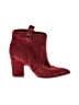 Sam Edelman Burgundy Ankle Boots Size 8 - photo 1