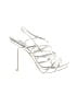 Badgley Mischka Metallic Silver Sandals Size 10 - photo 1