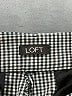 Ann Taylor LOFT Houndstooth Gray Green Casual Pants Size 10 - photo 4