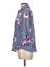 BCX 100% Polyester Floral Blue 3/4 Sleeve Blouse Size M - photo 5