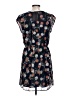 Daniel Rainn 100% Polyester Print Blue Casual Dress Size L - photo 2