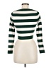 Zara Stripes Green Turtleneck Sweater Size M - photo 2